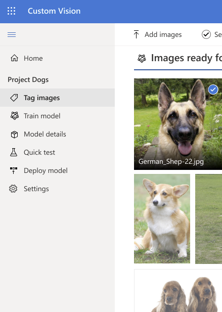 Redesigning the Azure Custom Vision workflow